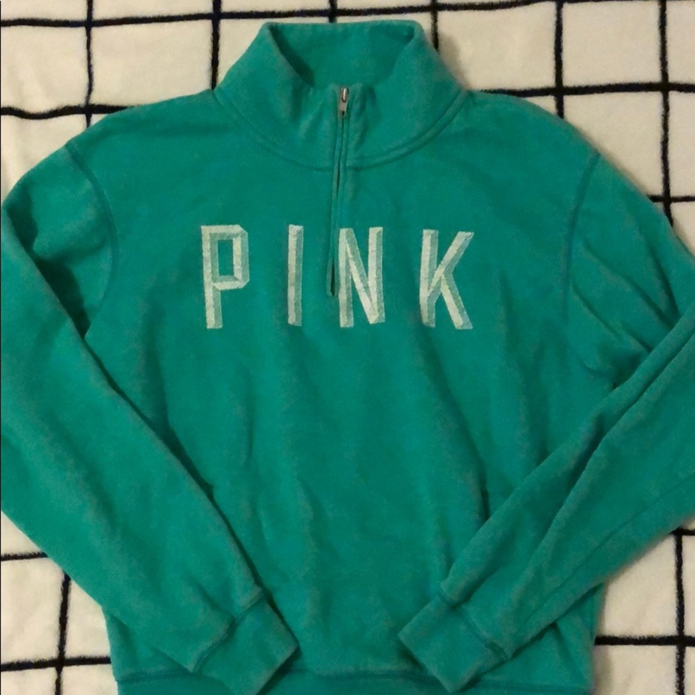 Pink Quarter Zip